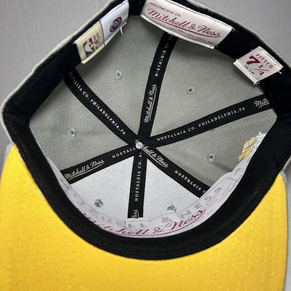 Mitchell & Ness Mens Hat Boston Celtics The 1986 NBA Finals Gray Fitted 7 1/4 - Picture 8 of 8